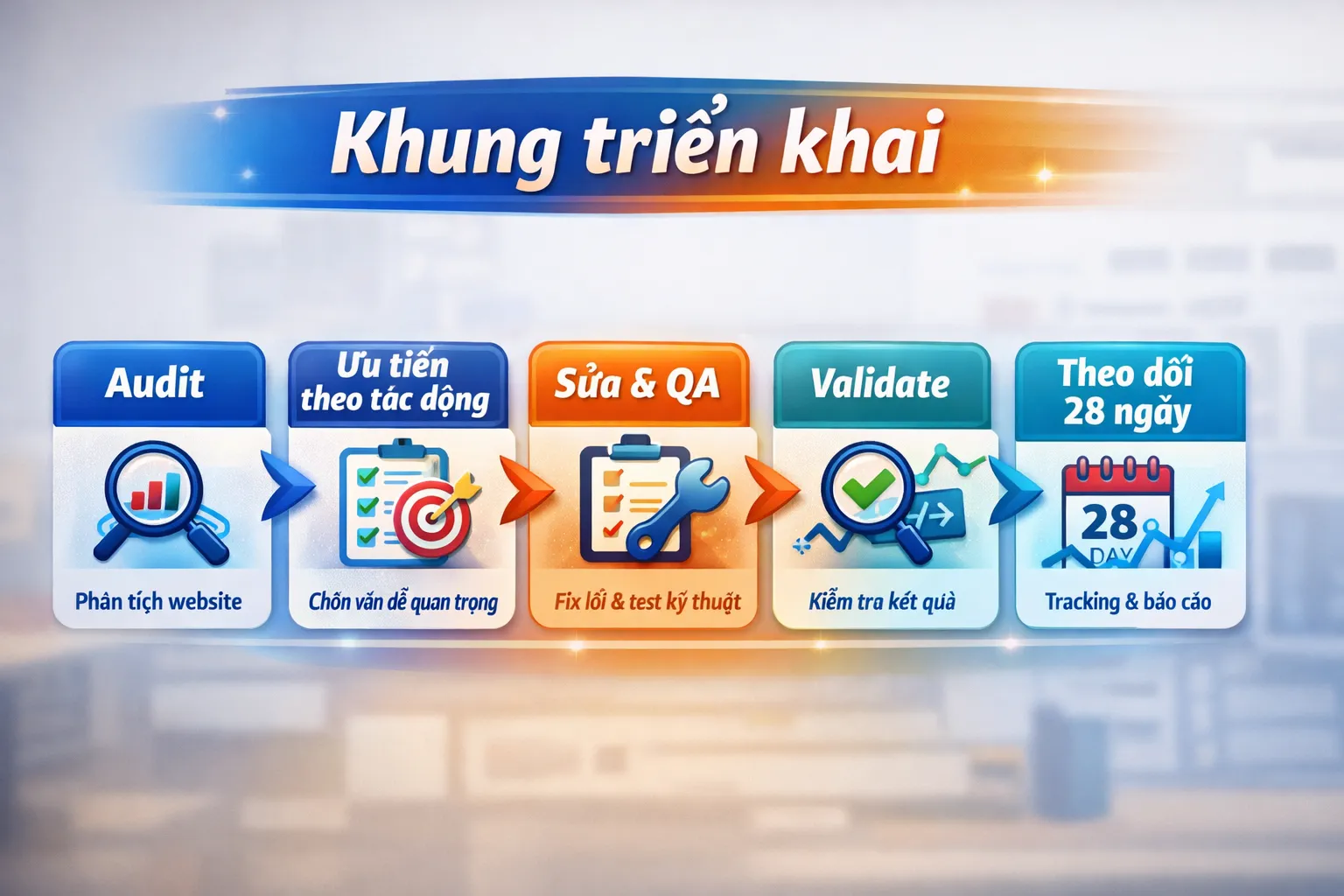 Khung triển khai SEO Technical