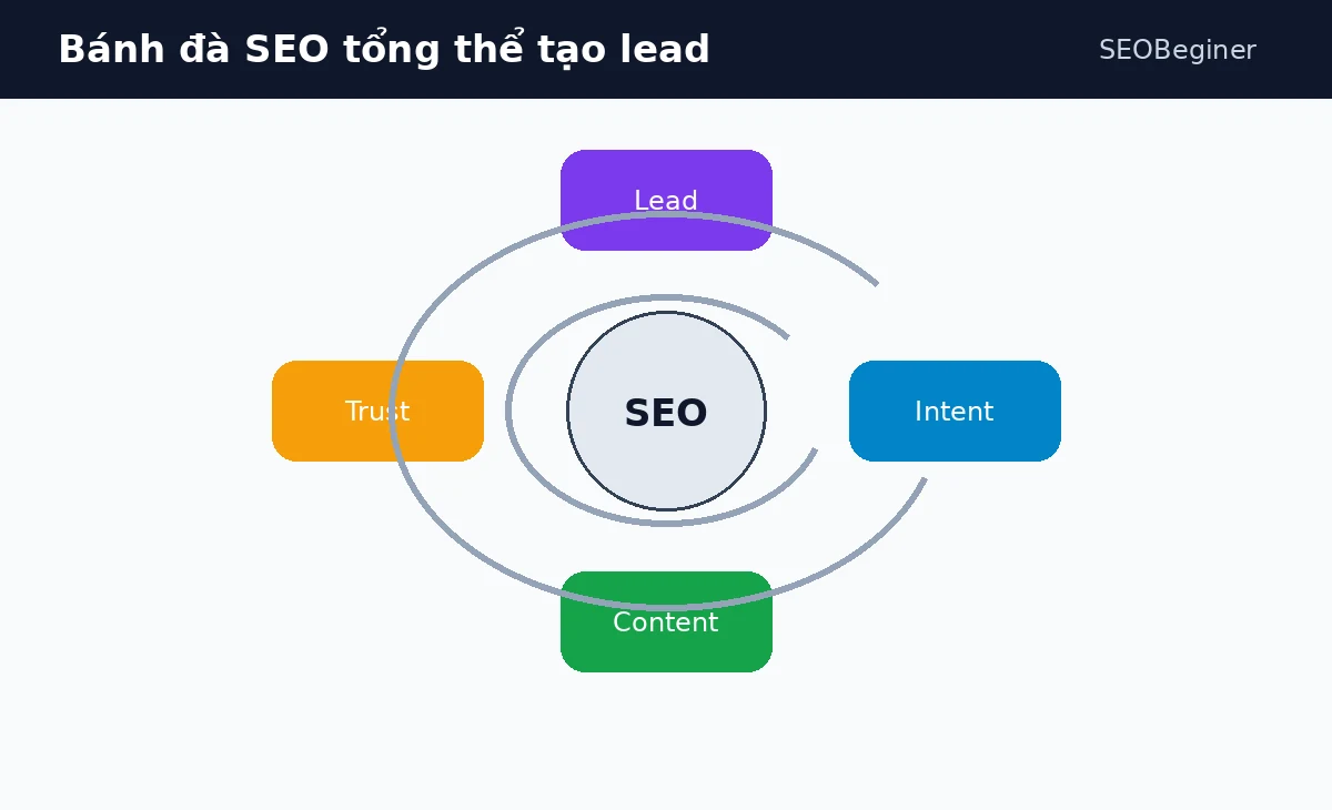 Vòng lặp SEO từ nhu cầu nội dung bằng chứng đến lead