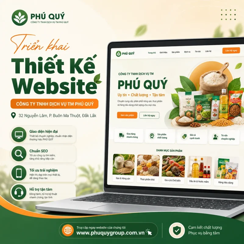 Case study thiết kế website bottaikydaklak.com: Từ catalog bán sỉ đến hệ thống nội dung
